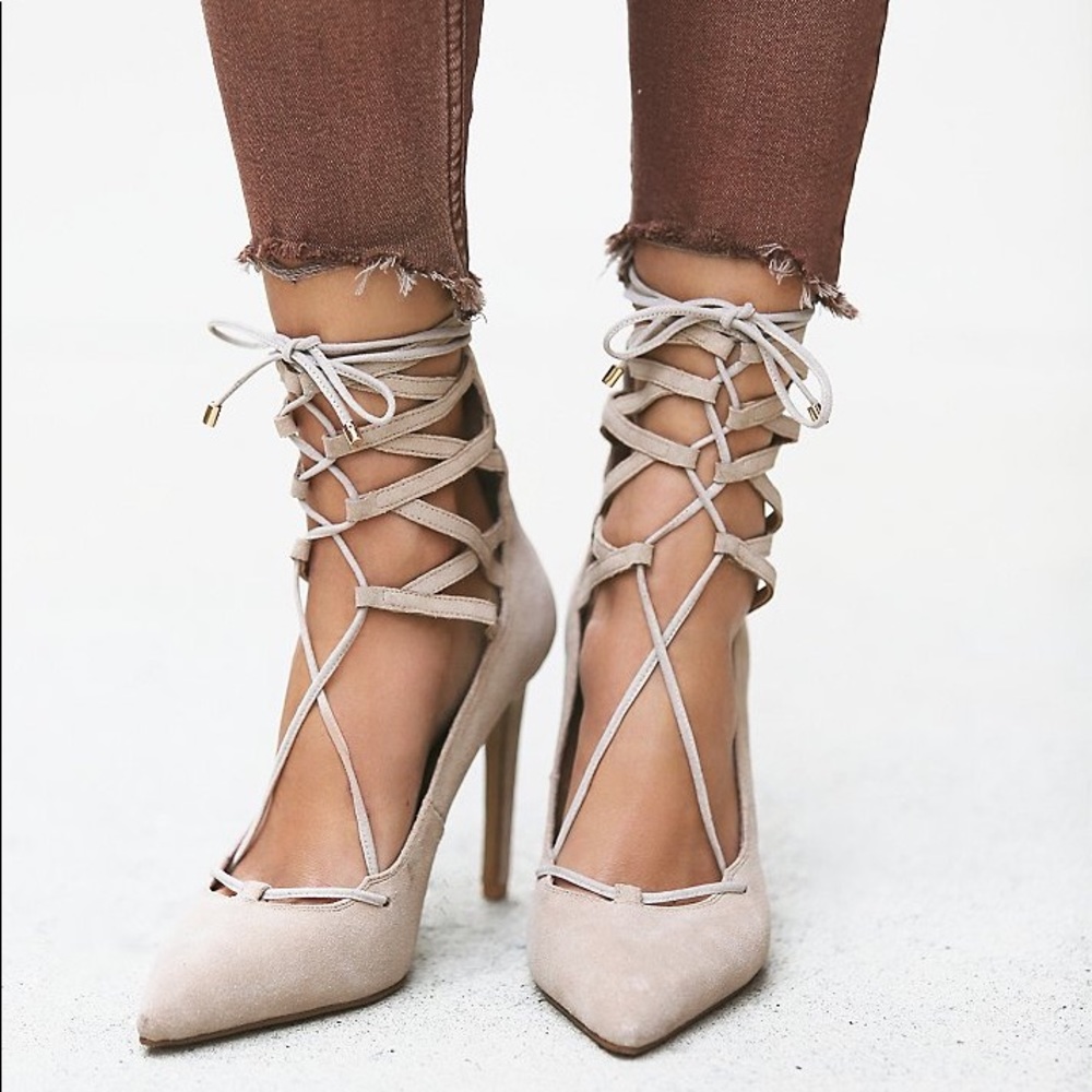 Free People x Jeffrey Campbell Hierro Heels